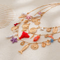 Missy Jewelry - Shyloh Ocean Charm Layered Necklace