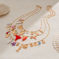 Missy Jewelry - Shyloh Ocean Charm Layered Necklace