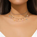 Missy Jewelry - Sloan Celestial Layered Charm Necklace