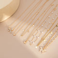 Missy Jewelry - Sora Layered Butterfly Necklace Set