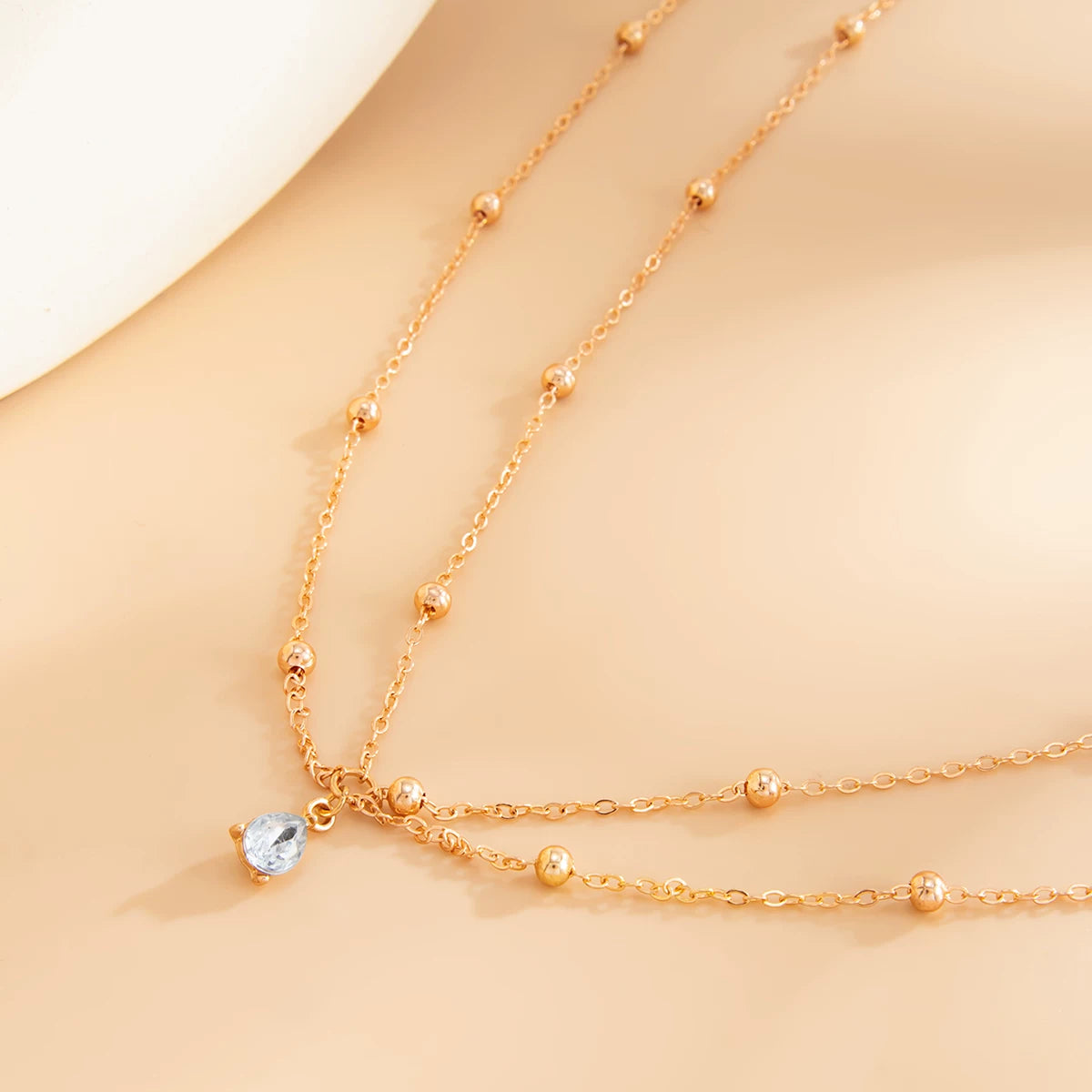 Missy Jewelry - Takiyah Teardrop Multi-Layer Waist Chain