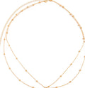 Missy Jewelry - Takiyah Teardrop Multi-Layer Waist Chain - Gold Color