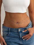 Missy Jewelry - Takiyah Teardrop Multi-Layer Waist Chain
