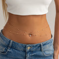 Missy Jewelry - Takiyah Teardrop Multi-Layer Waist Chain