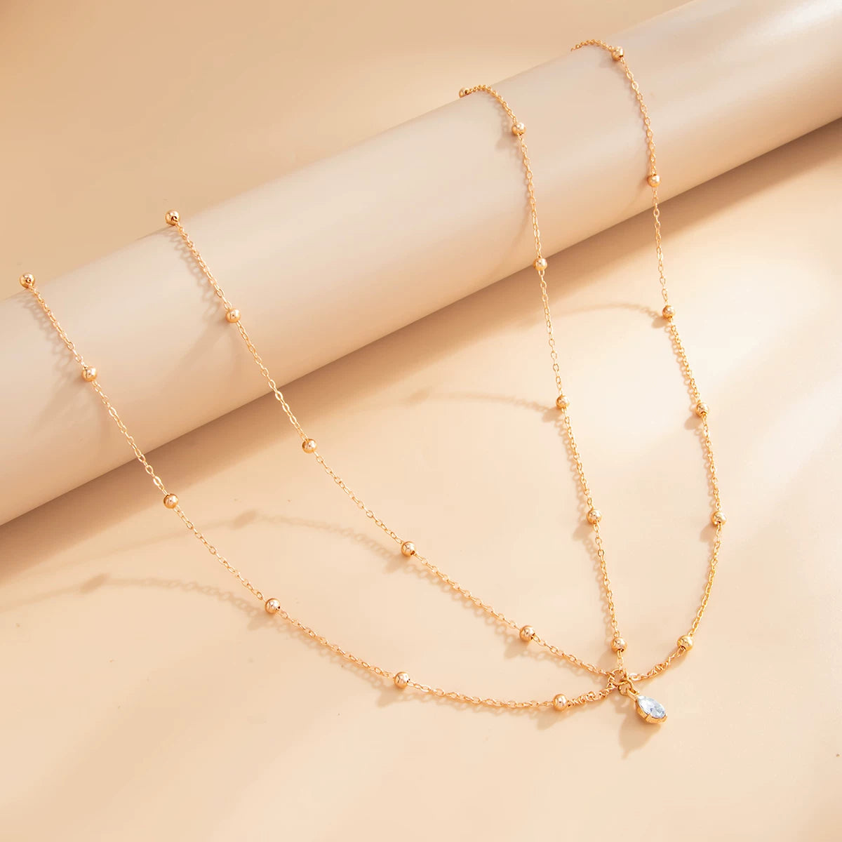 Missy Jewelry - Takiyah Teardrop Multi-Layer Waist Chain