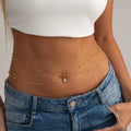 Missy Jewelry - Takiyah Teardrop Multi-Layer Waist Chain