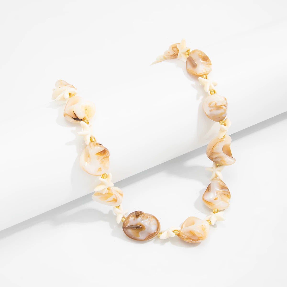 Missy Jewelry - Zaara Shell Starfish Beaded Necklace
