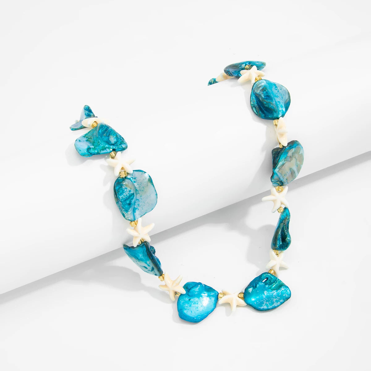Missy Jewelry - Zaara Shell Starfish Beaded Necklace