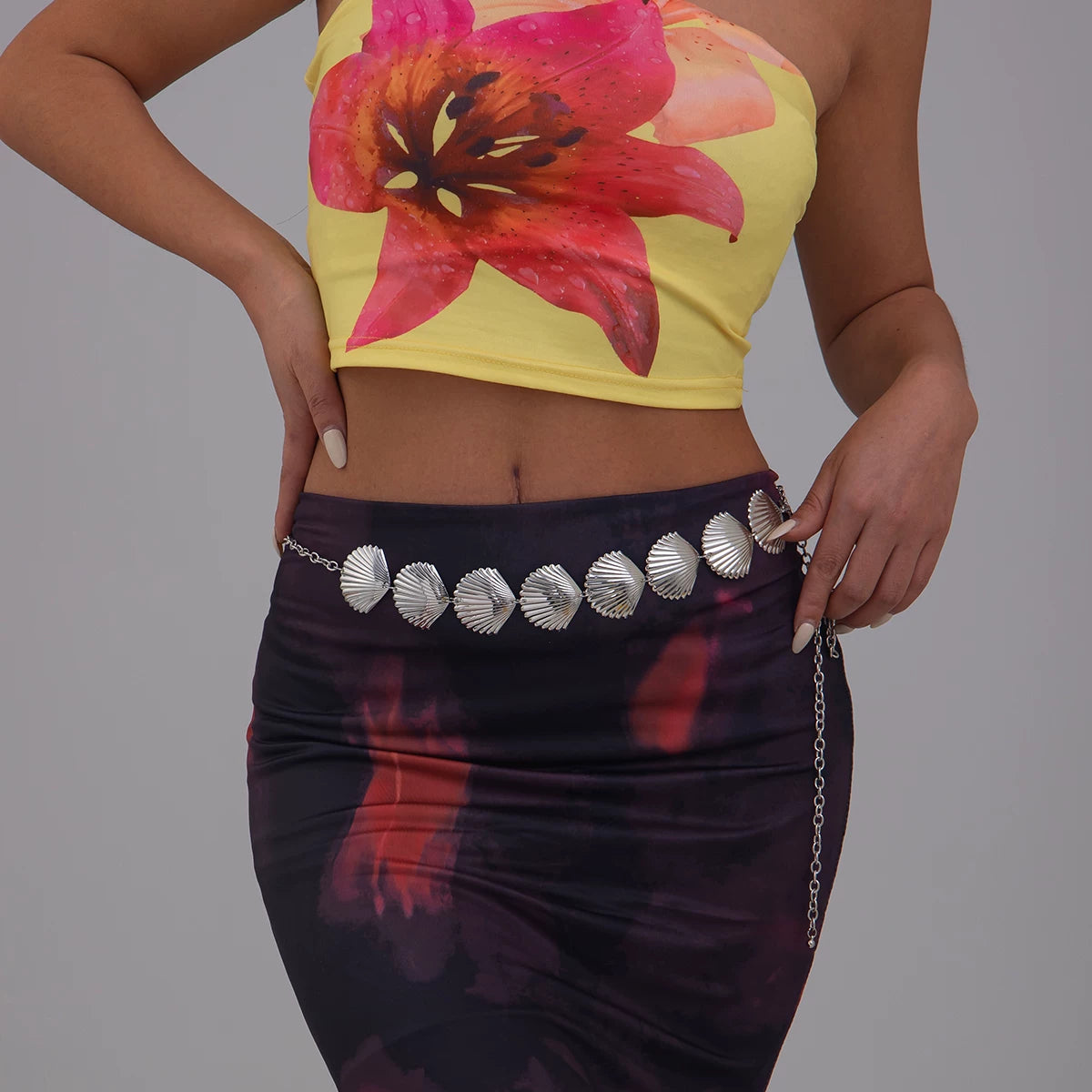 Missy Jewelry - Zeynep Shell Charm Waist Chain