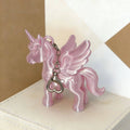 3D Printed Heart Unicorn Keychain [MNK3Z95G]