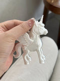 3D Printed Heart Unicorn Keychain [M4IA88AF]