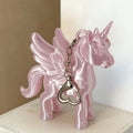 3D Printed Heart Unicorn Keychain [8SVBK9TS]