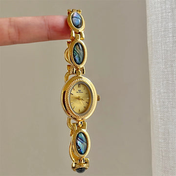 Abalone Shell Bracelet Watch [36BFG7FQ]