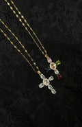 Missy Jewelry Abbygail Layered Gemstone Necklace Set