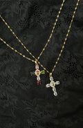 Missy Jewelry Abbygail Layered Gemstone Necklace Set