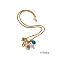 Acelyn Ocean Charm Necklace [FE6MQVY1]