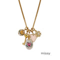 Acelyn Ocean Charm Necklace [HIXWLO0T]