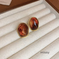 Adalyn Geometric Resin Studs [282SHLLT]