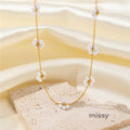 Adelle Floral Charm Jewelry Set [4WV7MZNP]