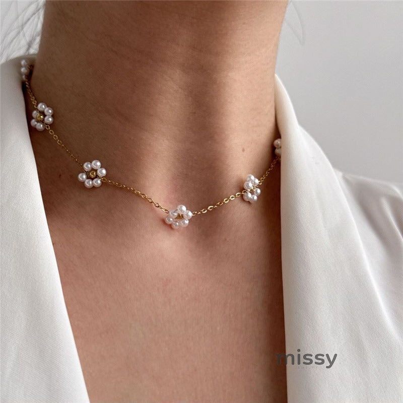 Adelle Floral Charm Jewelry Set [CI8P8CWW]