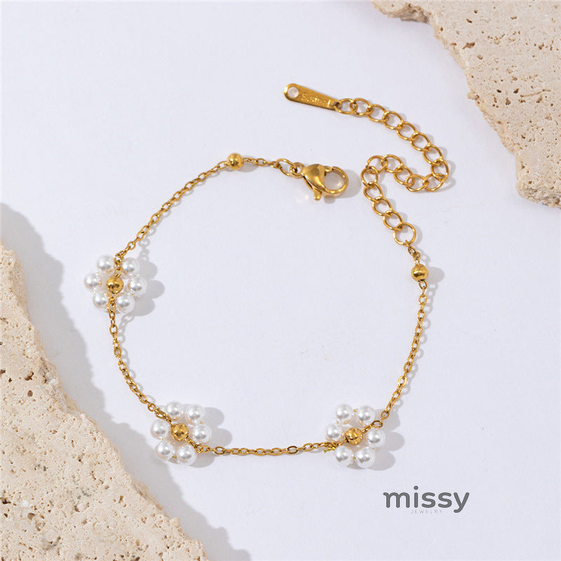 Adelle Floral Charm Jewelry Set [OIHMK5AW]