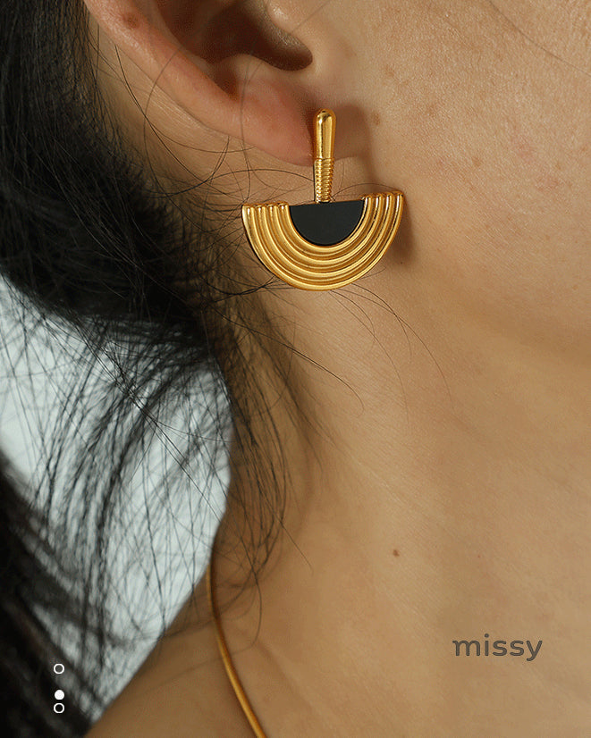 Adhira Art Deco Jewelry Set [E2ZHX13H]