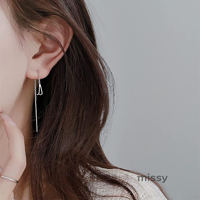 Adhya Dainty Threader Earrings [5DK59X0A]