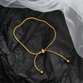 Adjustable Drawstring Chain Anklet [5S7UFRO7]