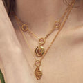 Adjustable Paperclip Chain Necklace [O8Z093XX]