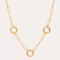 Adjustable Paperclip Chain Necklace [GOG1VDNU]