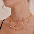 Adjustable Paperclip Chain Necklace [XOJKYLDH]