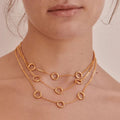 Adjustable Paperclip Chain Necklace [SNTGPW5L]
