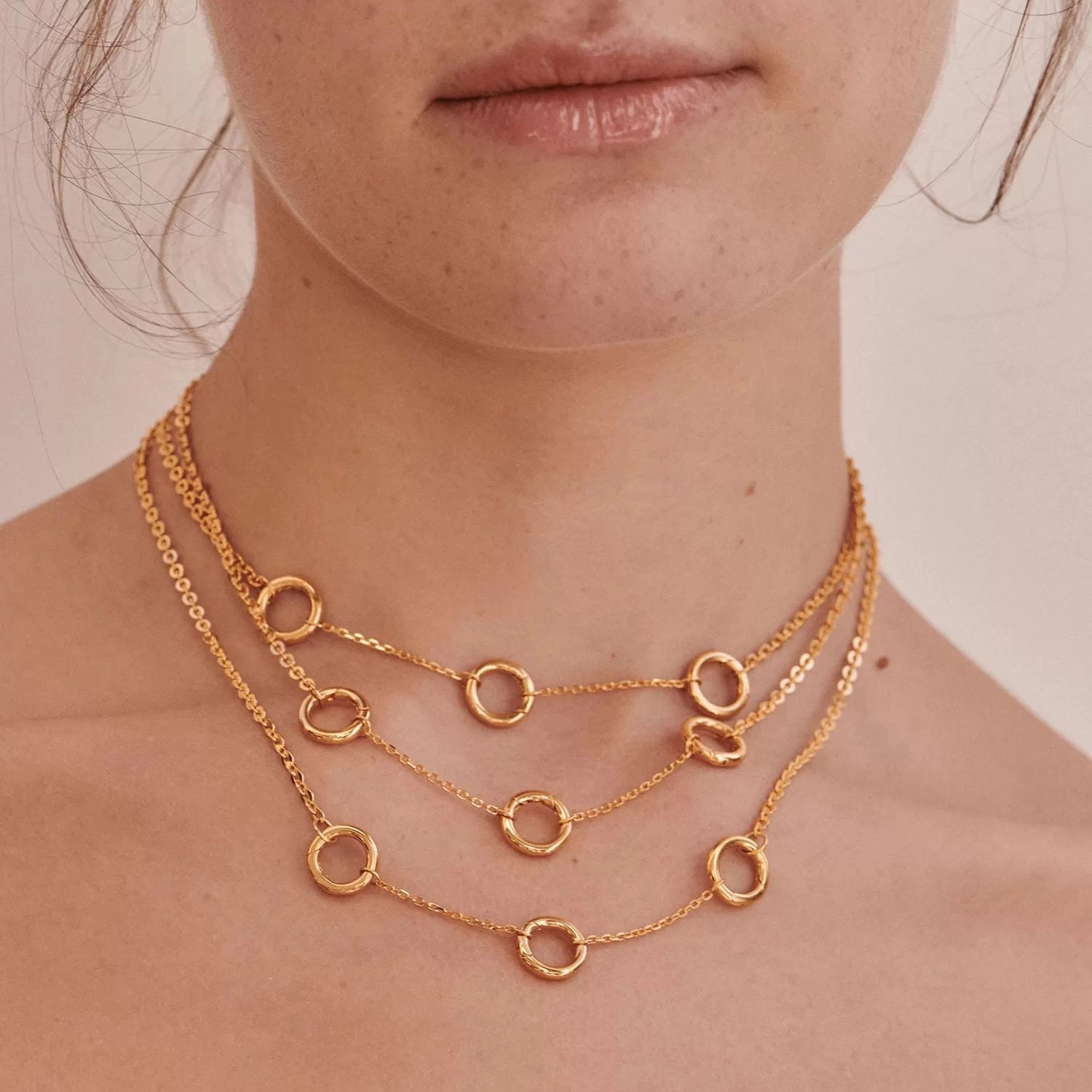 Adjustable Paperclip Chain Necklace [SNTGPW5L]