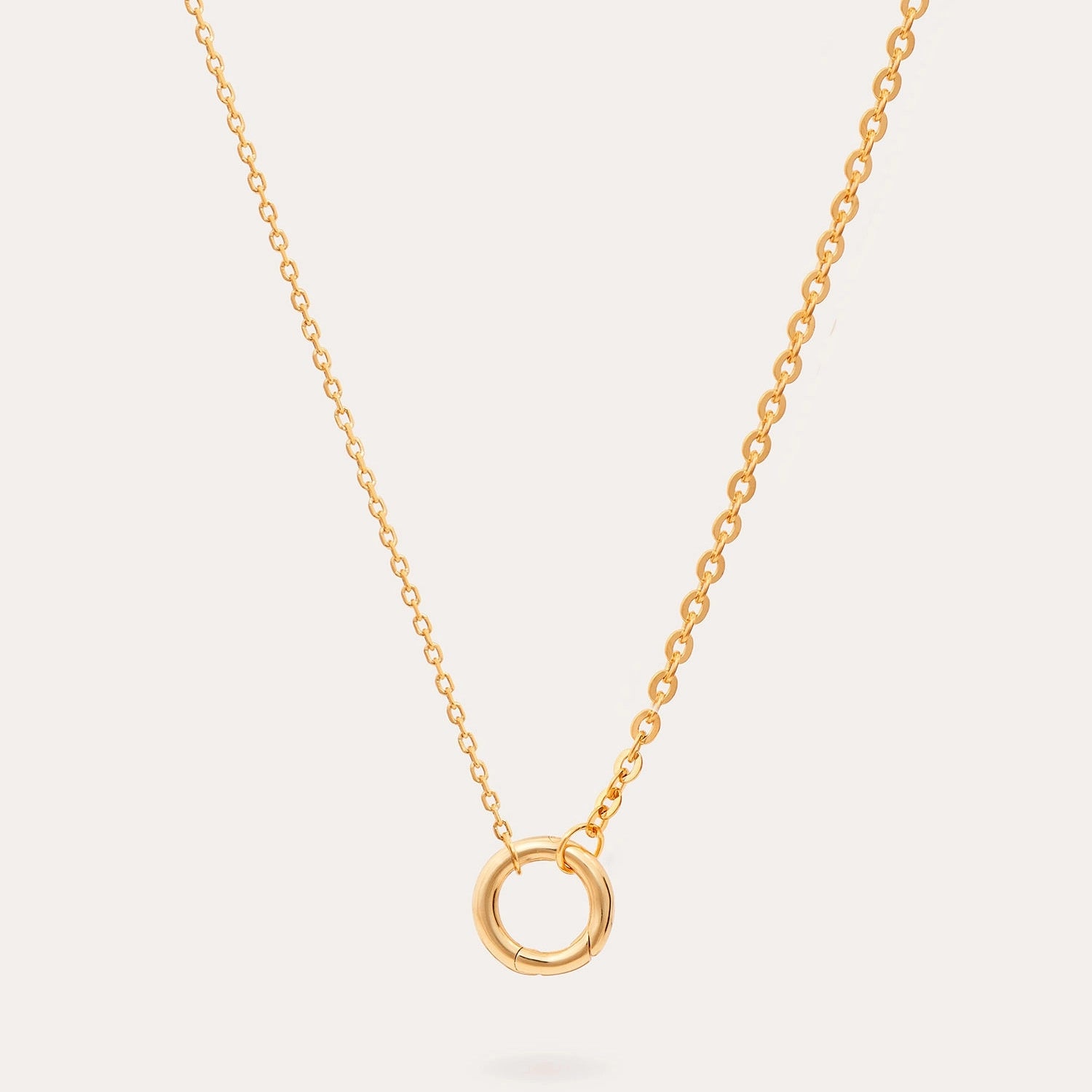 Adjustable Paperclip Chain Necklace [7U4MWTQ2]