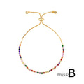 Adrianna Dainty Shell Zircon Bracelet [1MX8IJ3O]