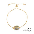 Adrianna Dainty Shell Zircon Bracelet [50RM0Z7E]