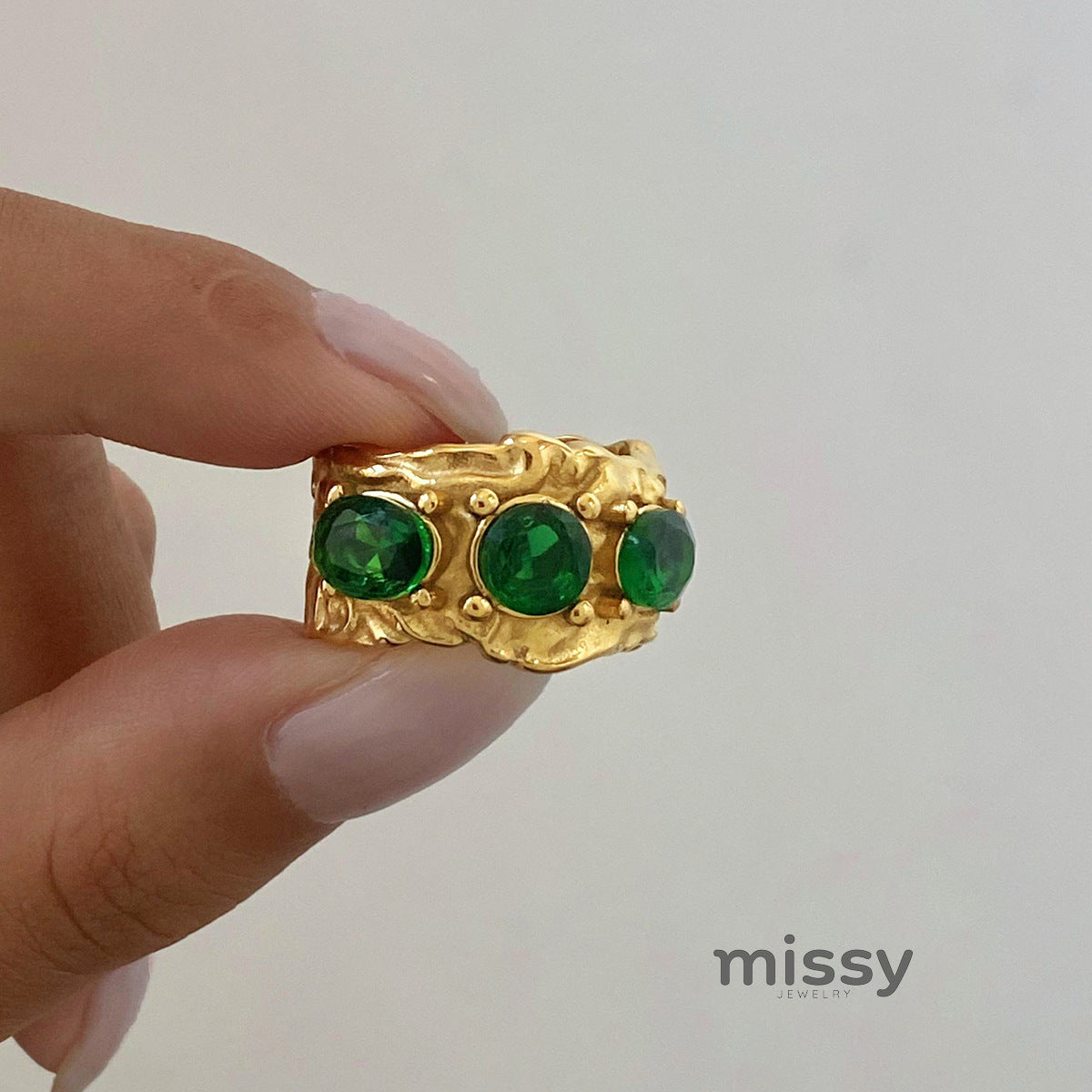 Afton Sleek Ring & Studs