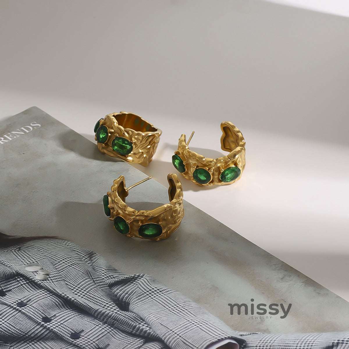 Afton Sleek Ring & Studs