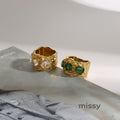 Afton Sleek Ring & Studs
