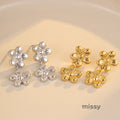 Aiden Petal Drop Earrings [V4YGFN21]