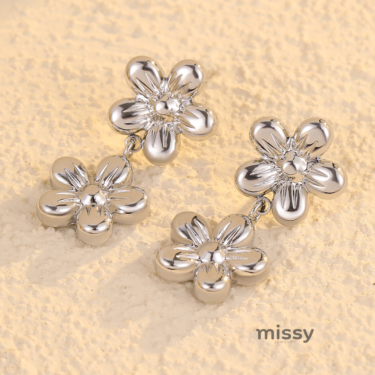 Aiden Petal Drop Earrings [C2B4AGBA]