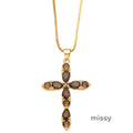 Ainhoa Colorful Zircon Necklace [8V97V3A0]
