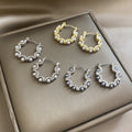 Akeelah Elegant Pearl Arc Earrings [ADS2EYV6]