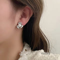 Alani Pearl Camellia Stud Earrings [O7KLH6HJ]