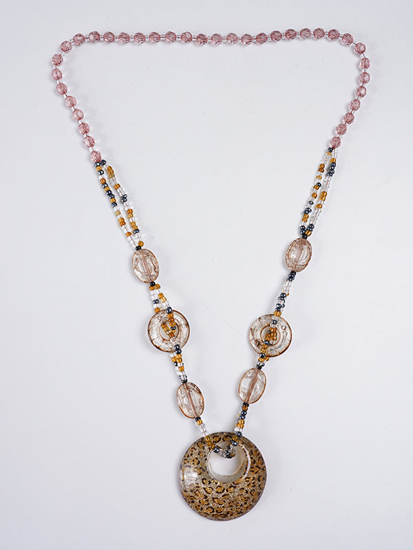 Aleeyah Leopard Print Necklace [Z3K95Q0X]