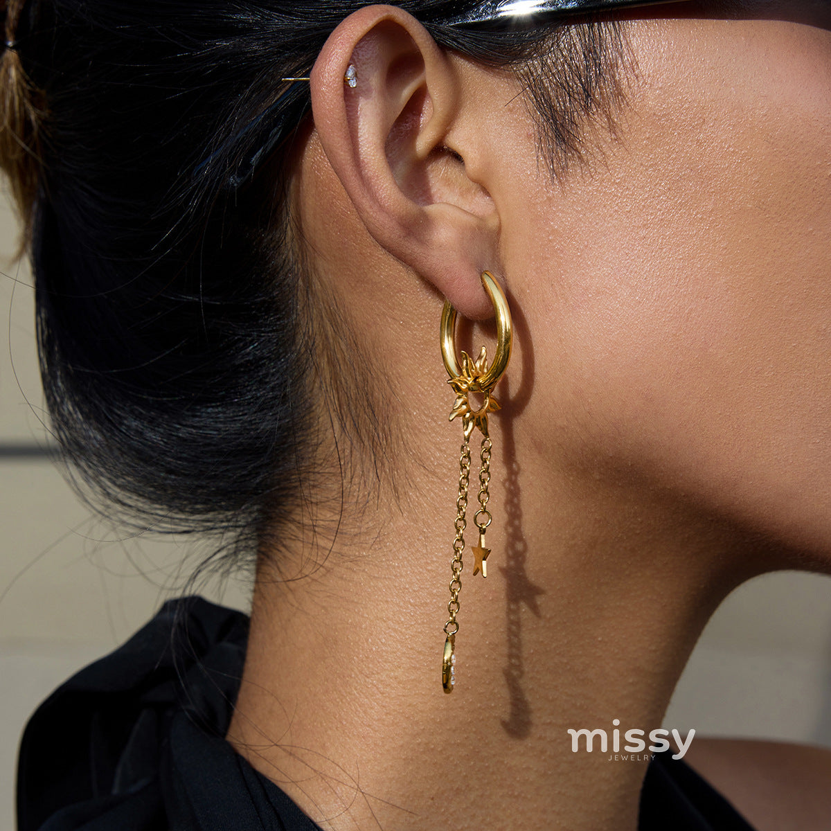 Alexandrea Celestial Tassel Earrings [HJEI2Y3H]