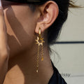 Alexandrea Celestial Tassel Earrings [RBN25SBG]