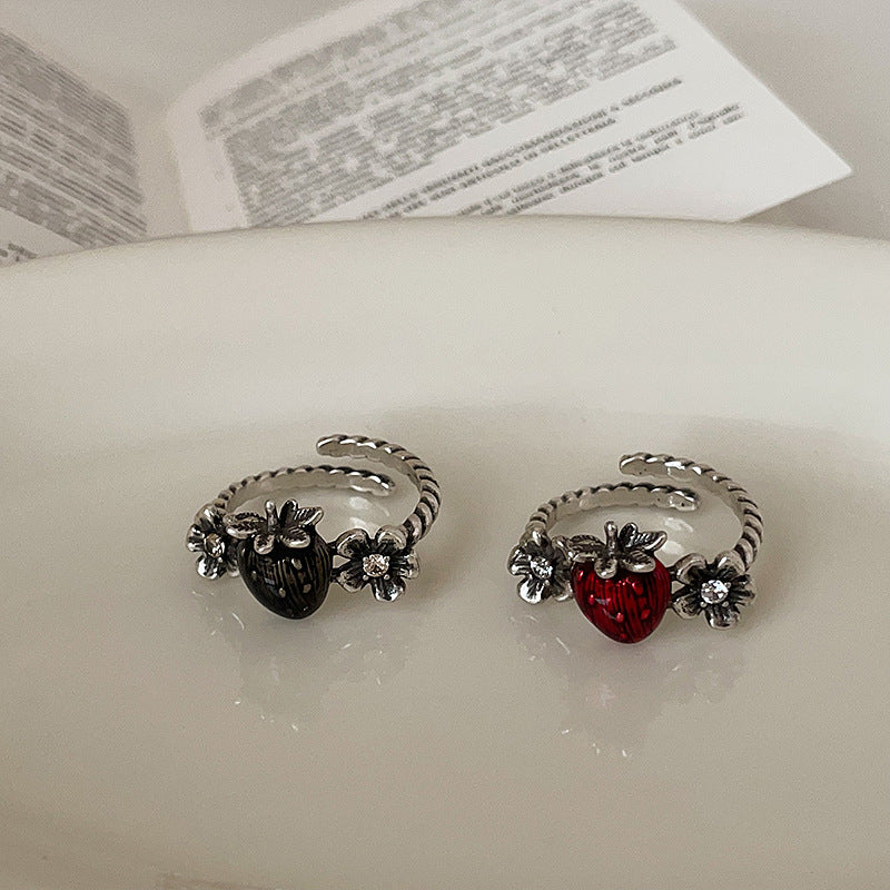 Alexi Strawberry Open Ring [QMM6IQH7]