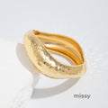 Alexie Textured Cuff Bracelet [CY67GG20]