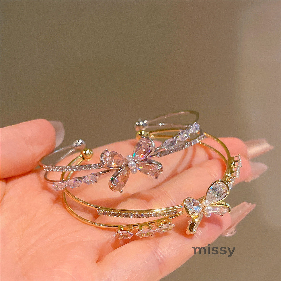 Alizae Elegant Bow Bracelet [KXB18137]